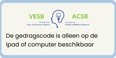 De gedragscode is alleen op de Ipad of computer beschikbaar